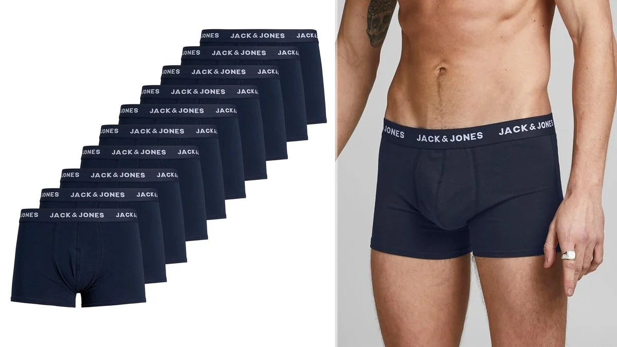 Pack 10 bóxer Jack &amp; Jones