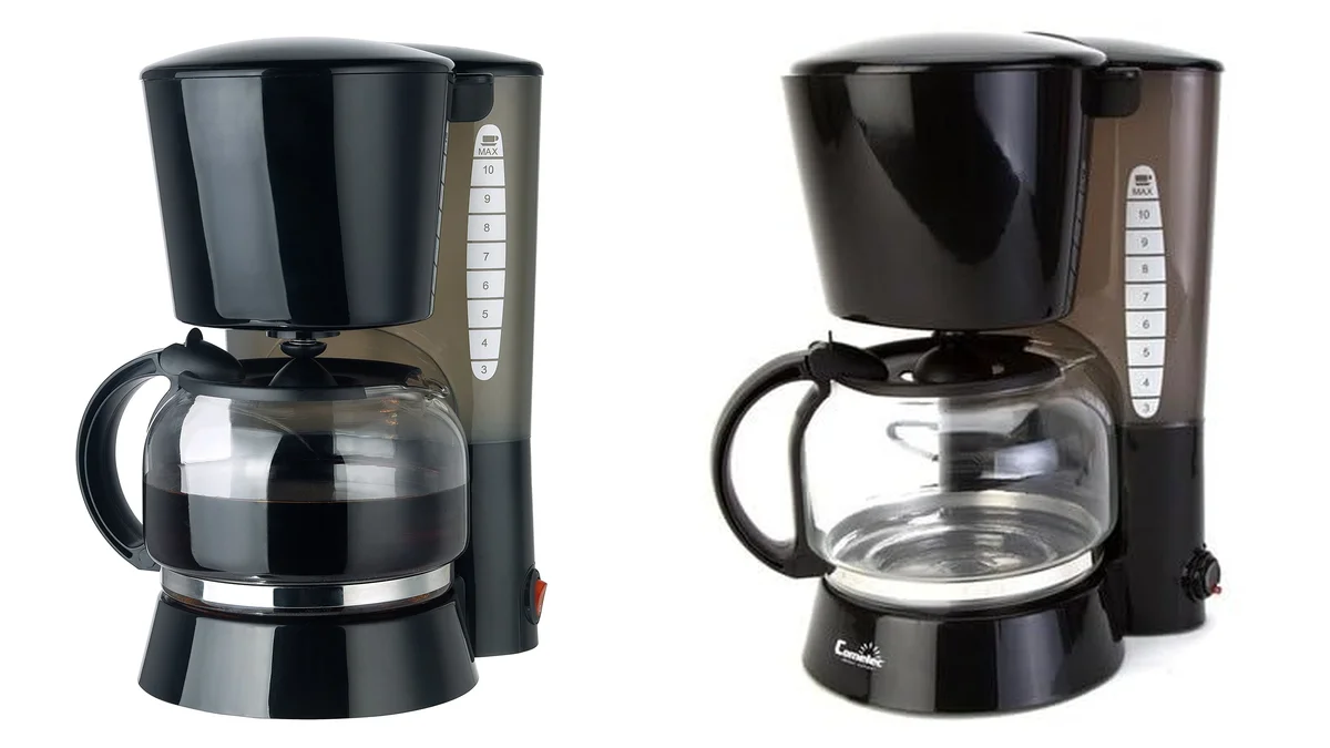 Cafetera de goteo 1.2L - mantiene café caliente 40 minutos