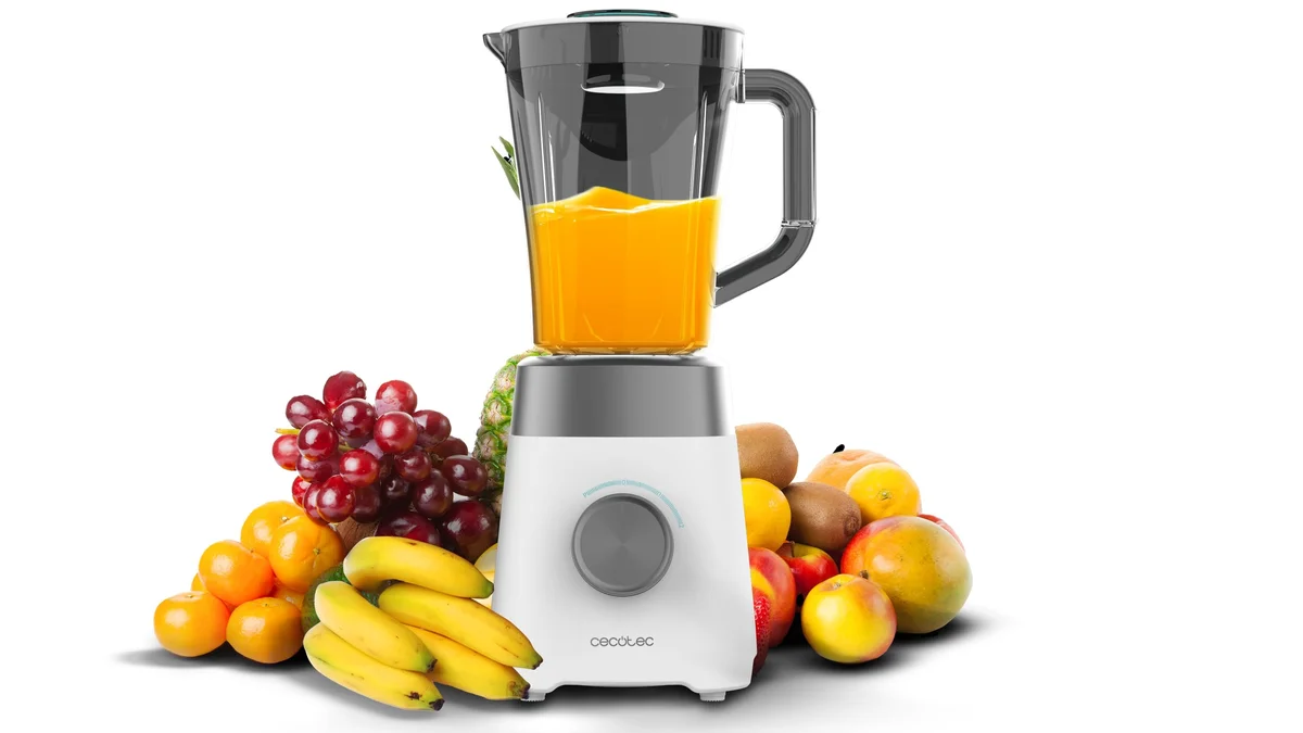 Batidora de vaso 1300W Cecotec Power B Titanium 1.5L