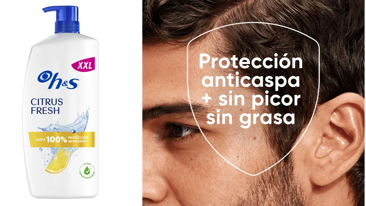 1L champú anticaspa H&amp;S