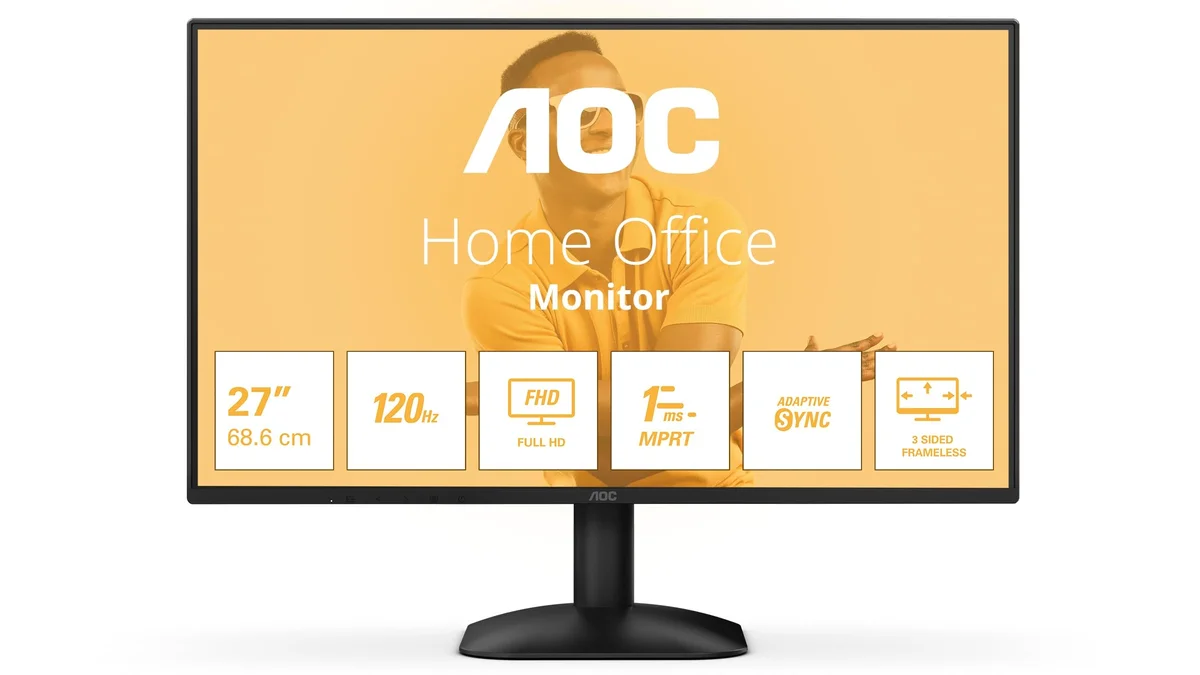 Monitor 27" IPS FULLHD 120HZ AOC