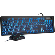 teclado raton gaming retroiluminados rii