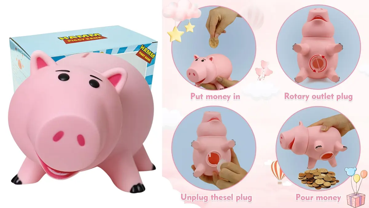 Hucha Hamm de Toy Story reutilizable