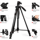 Trípode completo con zapata rápida - hasta 1.7m