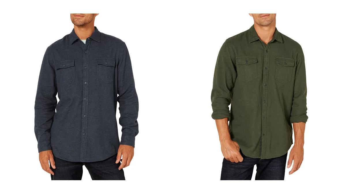 Camisa Amazon para hombre - de franela y vaquera