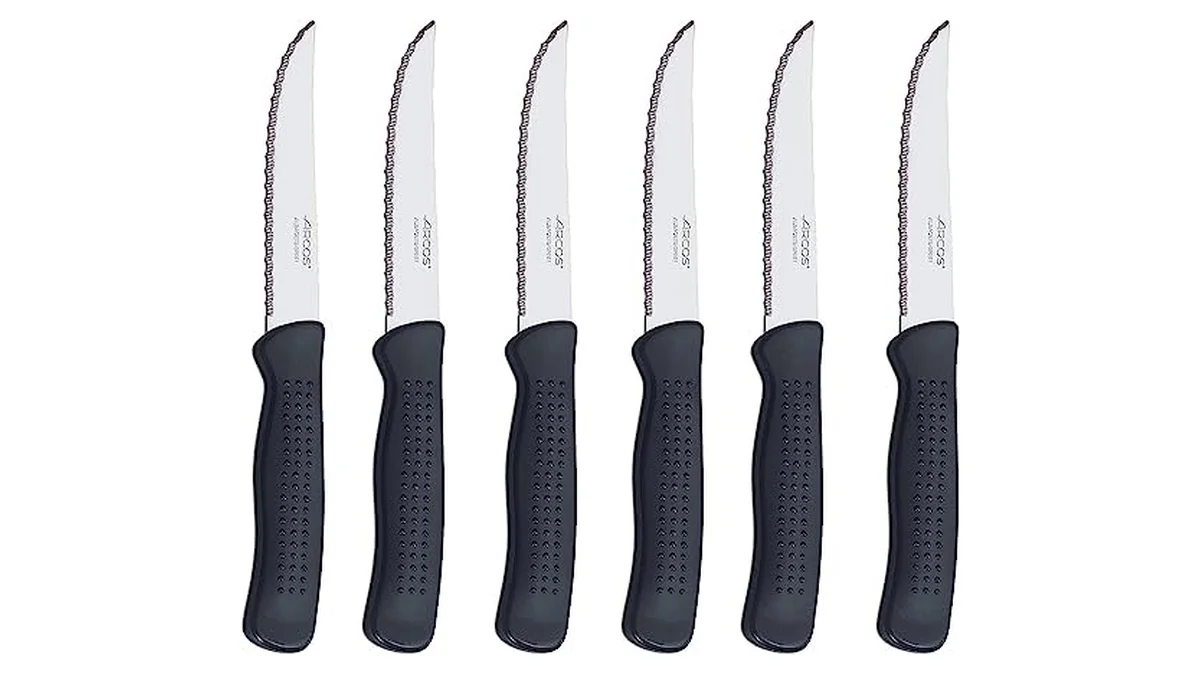 6 cuchillos Arcos con hoja 11cm