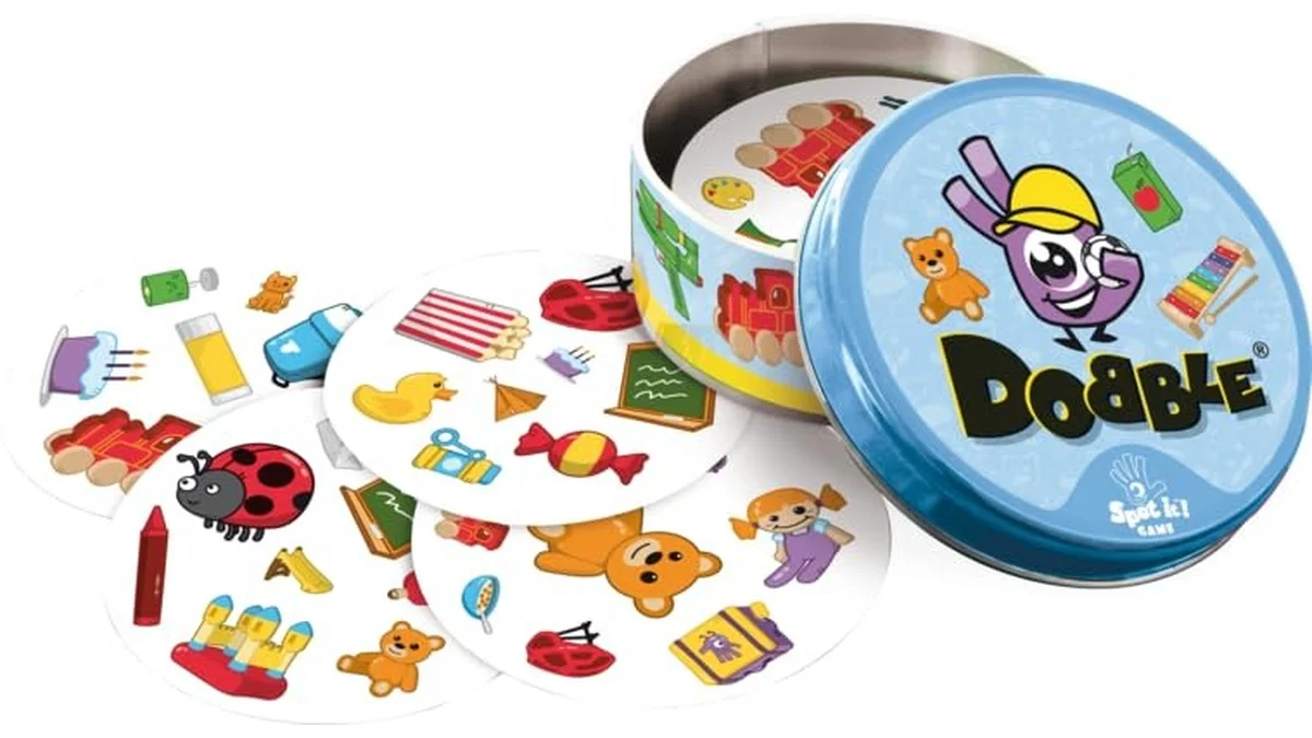 Dobble Kids - Juego de cartas infantil
