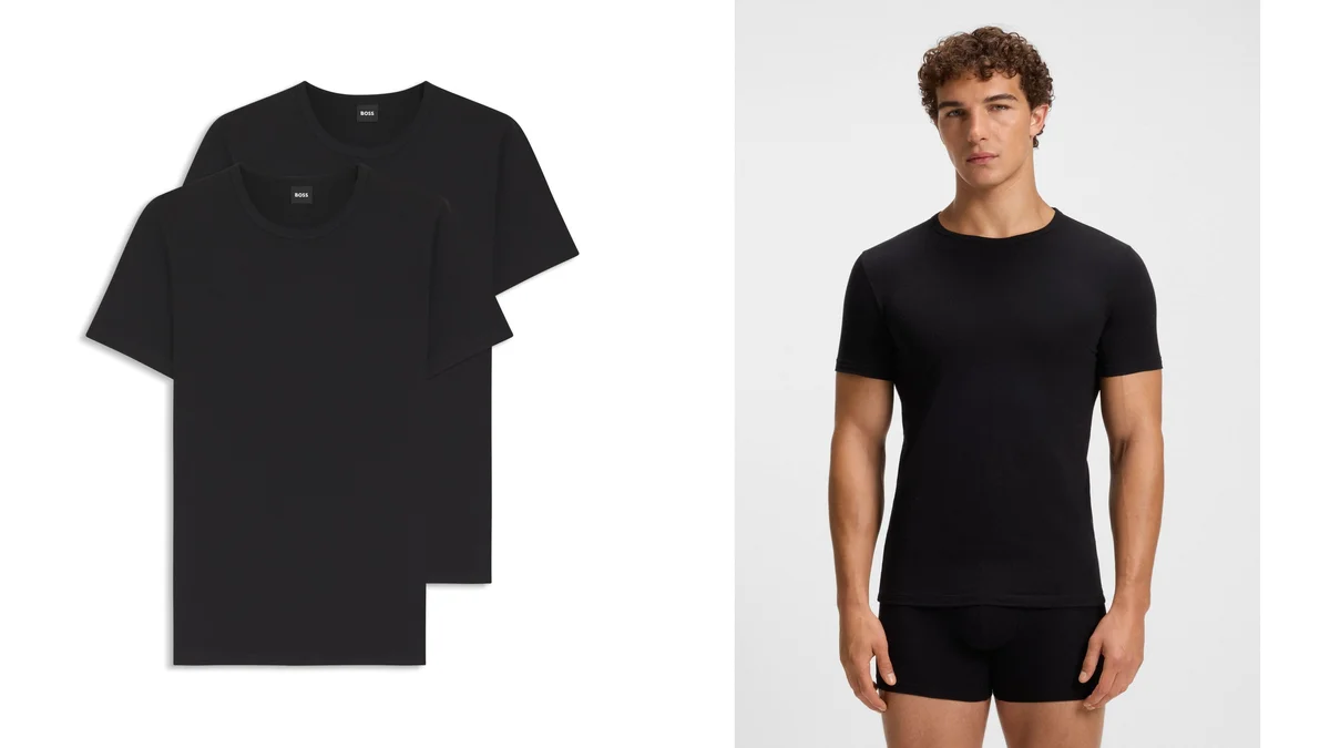 Pack 2 camisetas Boss para hombre - Talla S y M