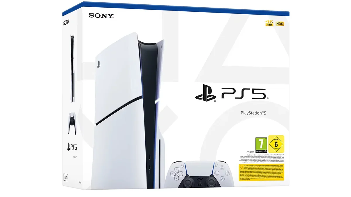Playstation 5 Slim 4K con LECTOR - chásis E 825GB