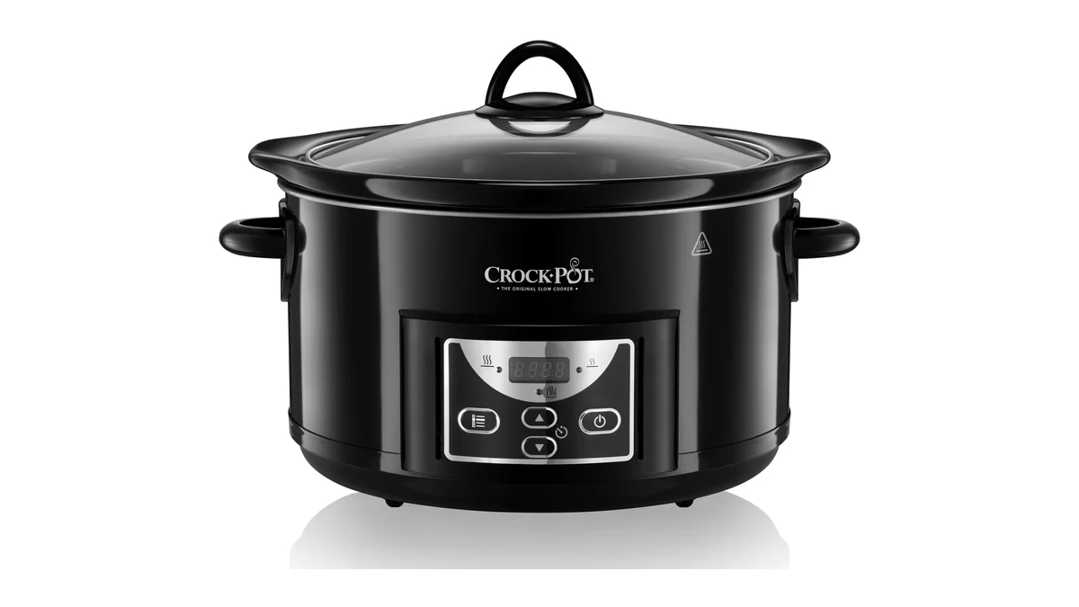 Olla de cocción lenta Crock-Pot de 4.7L - temporizador digital 20 horas
