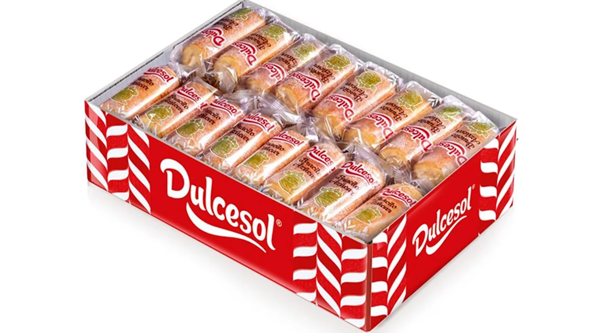 Caja 2 kilos de pastelitos - Bracitos de azúcar o fresa