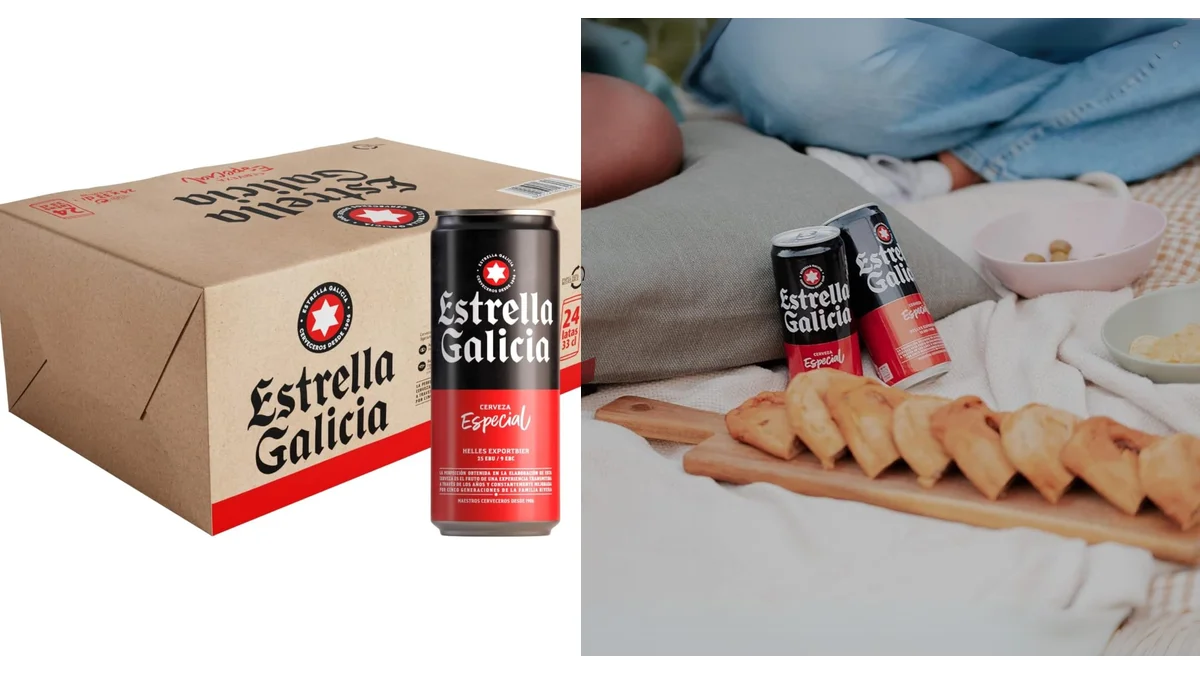Pack 24 latas 33cl Cerveza Estrella Galicia Especial
