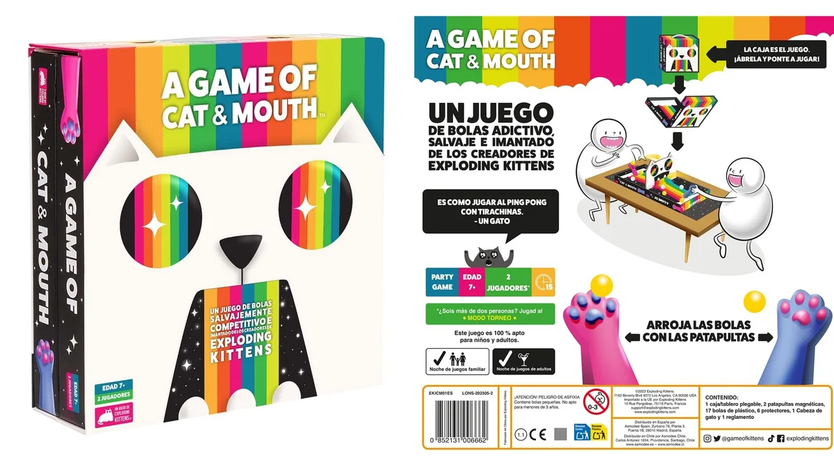 A Game of Cat and Mouth - de Exploding Kittens