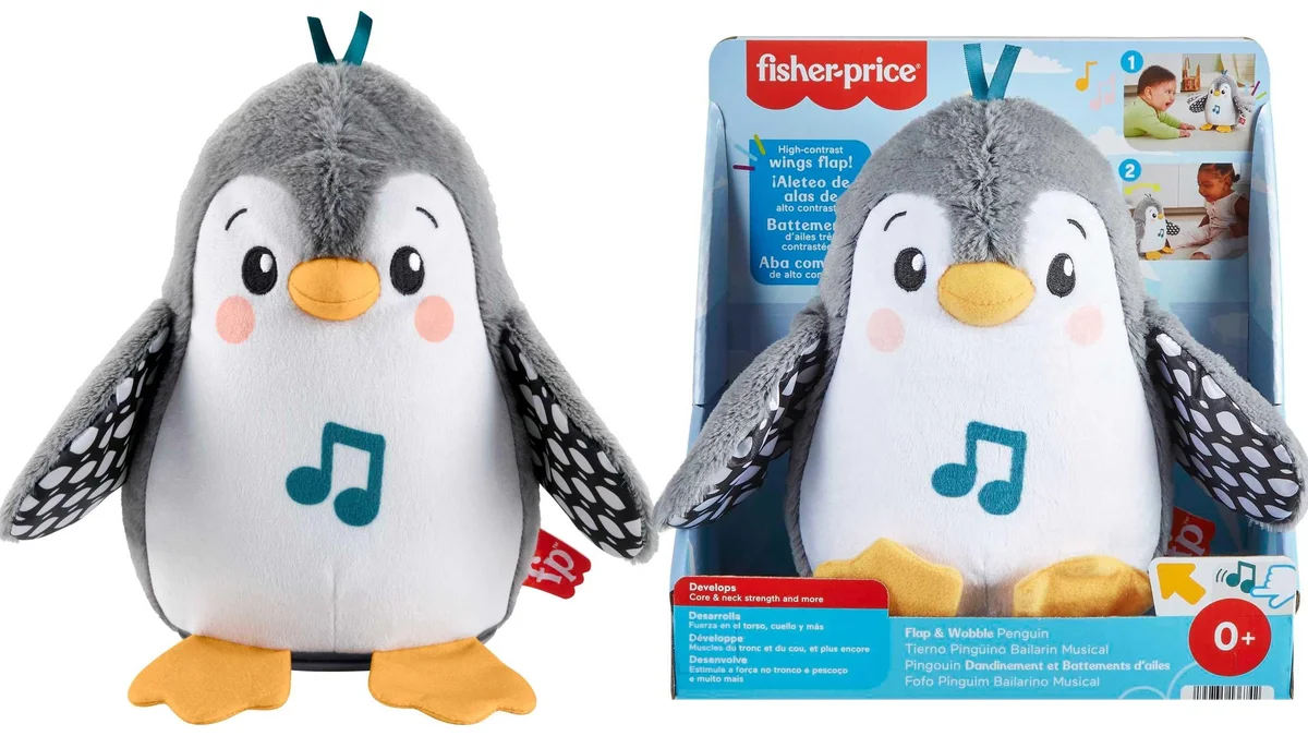 Fisher-Price Pingüino Anda y aletea con música