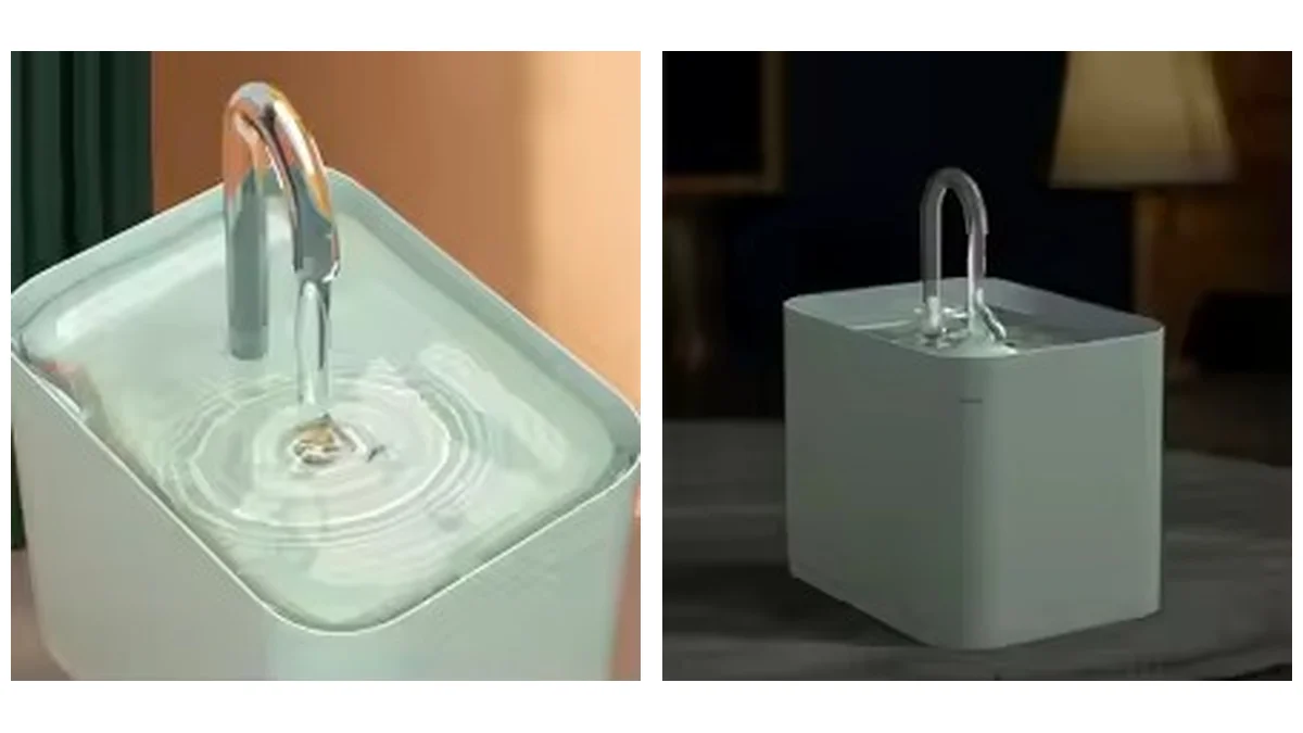 Fuente de agua para mascotas con filtro