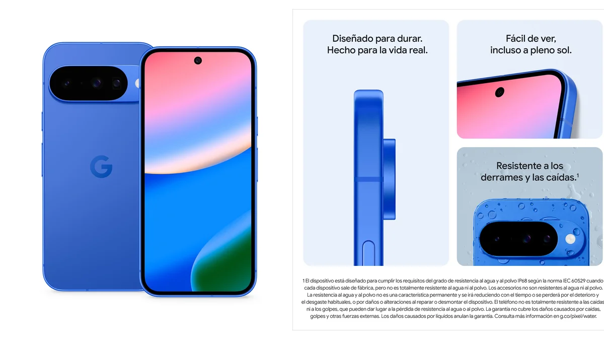 Google Pixel 10 5G - 12GB RAM - OLED 6.3" 120Hz - 50MP + tele 5X
