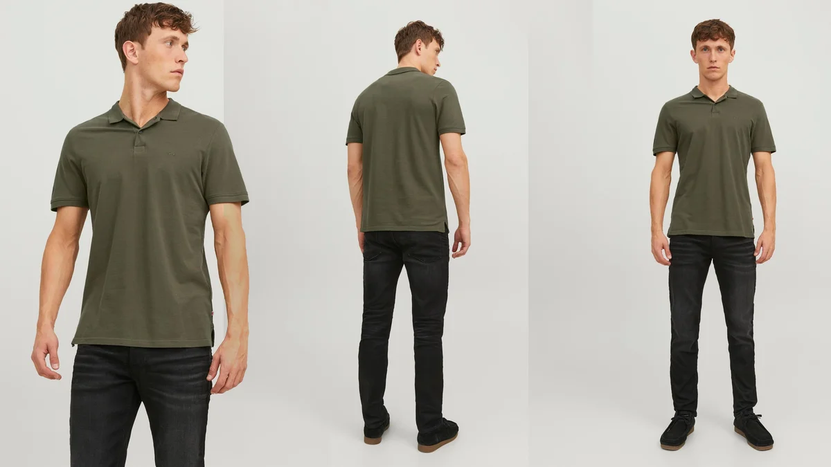 Polo Jack &amp; Jones hombre - 100% algodón