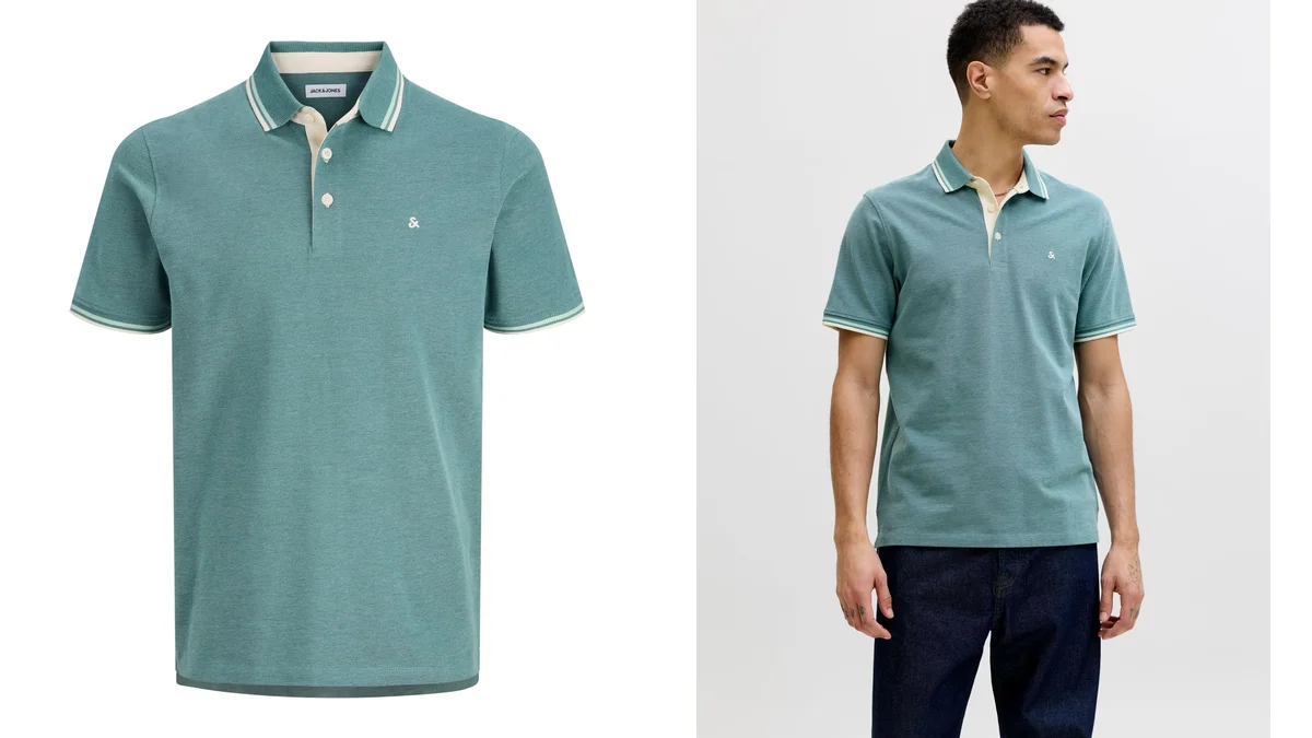 Polo Jack &amp; Jones hombre - 100% algodón