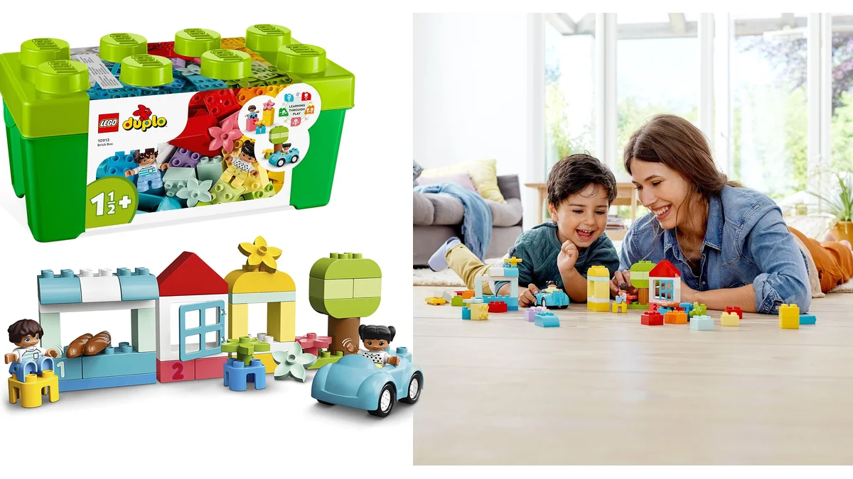 Caja de ladrillos LEGO Duplo - 65 piezas