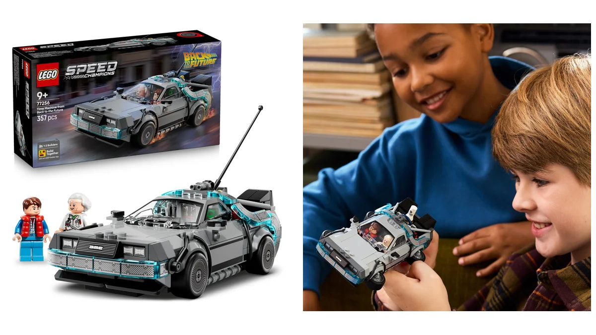 LEGO Máquina del Tiempo de Regreso al Futuro