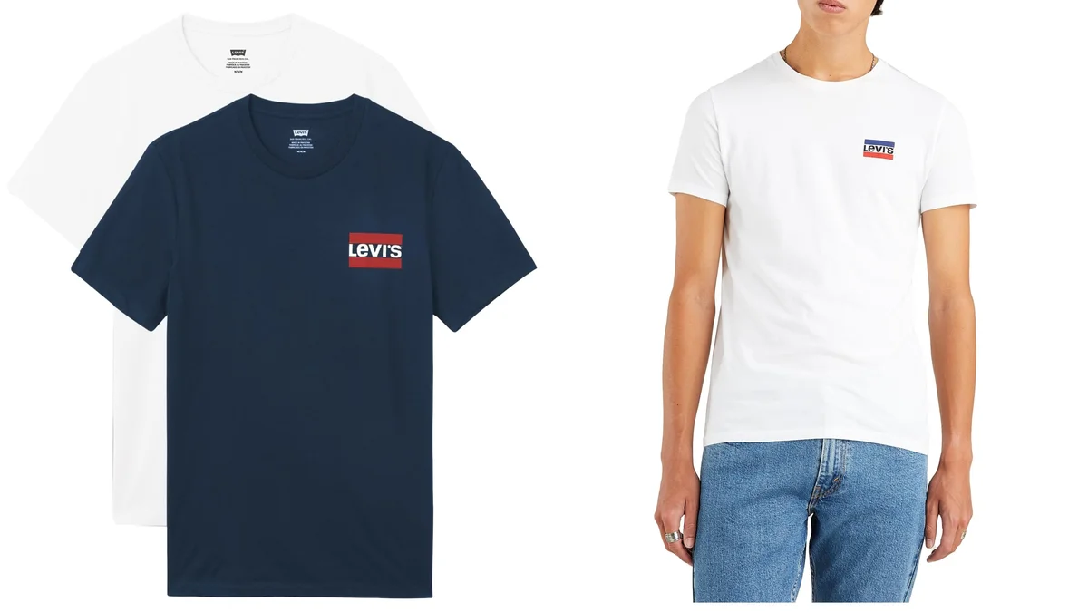 Pack 2 camisetas Levi's para hombre