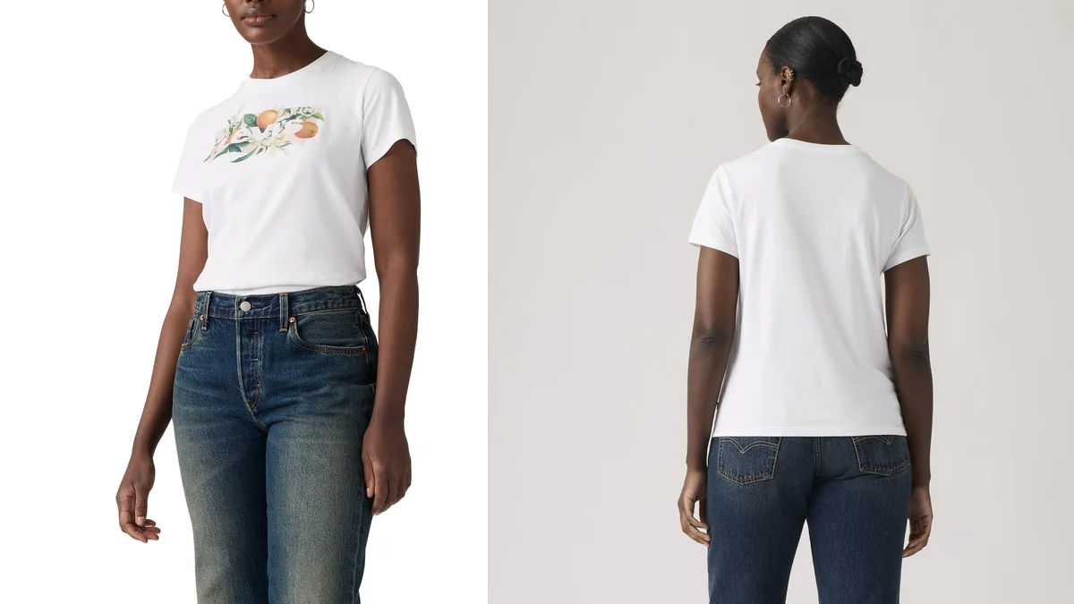 Camiseta Levi's con estampado para mujer