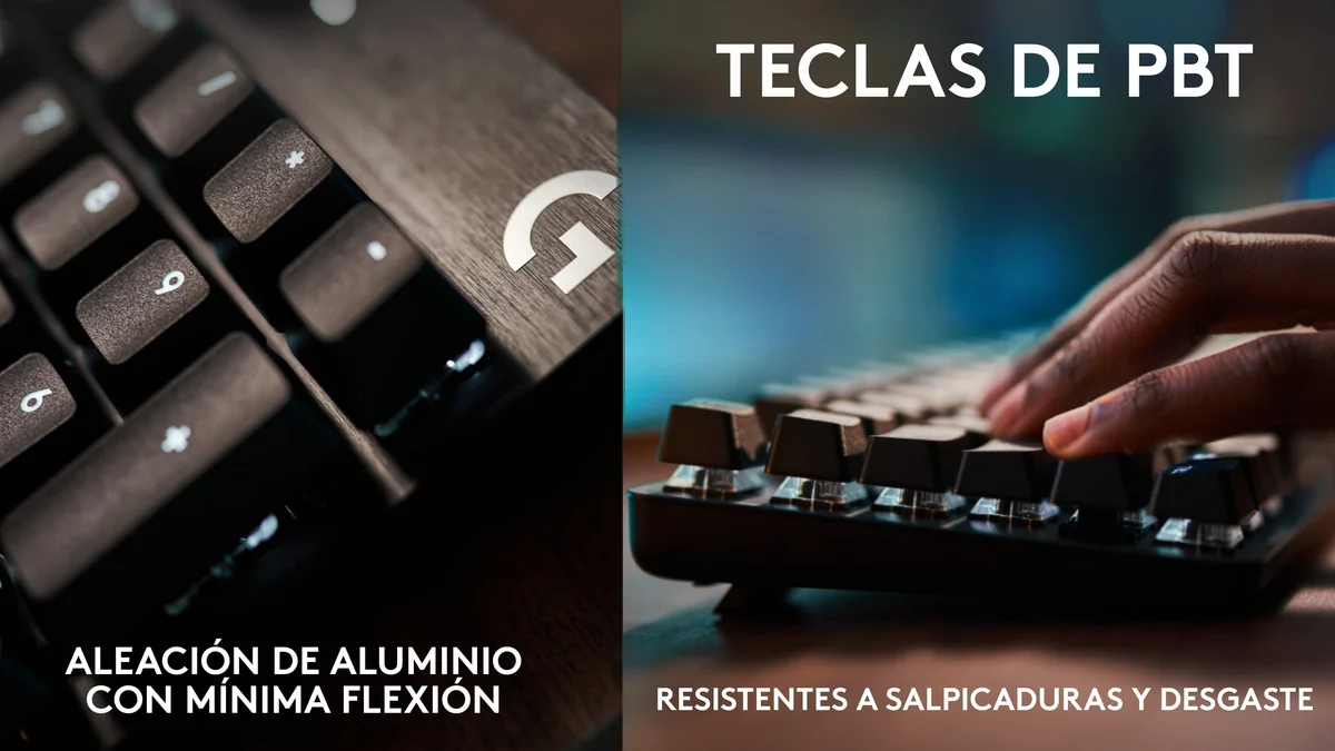 Logitech G413 TKL SE teclado mecánico retroiluminado - PBT láser