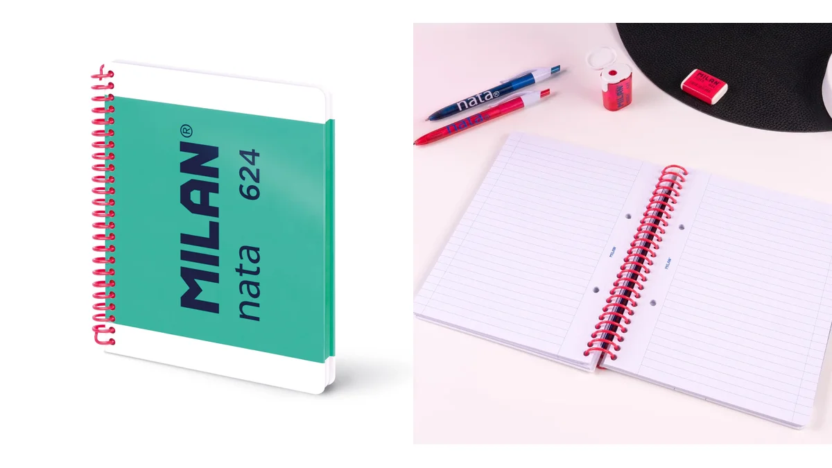 Cuaderno Milan Nata 624 A5 - tapa dura