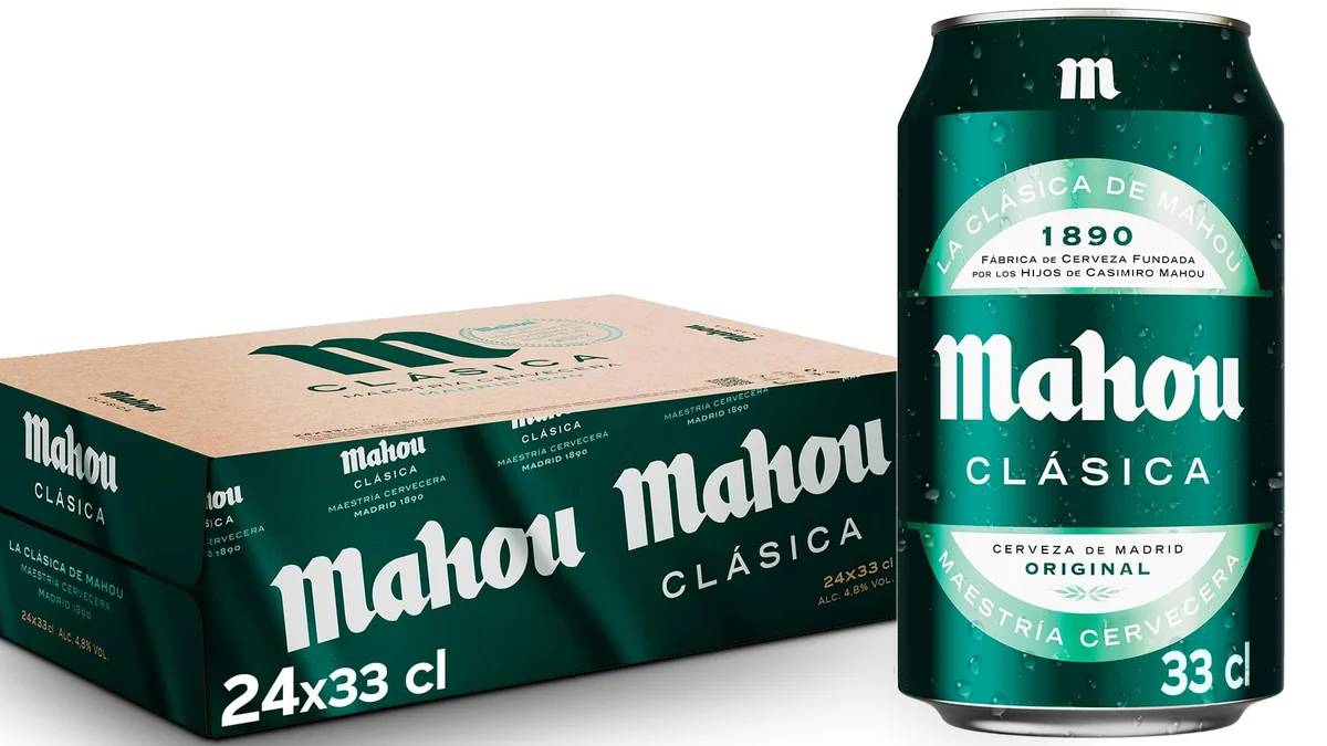 24 latas 33cl Mahou Clásica