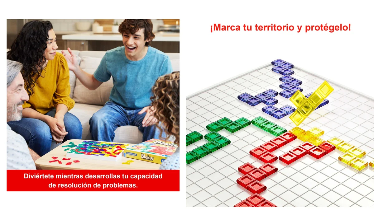 Juego de mesa Blokus de 2 a 4 jugadores