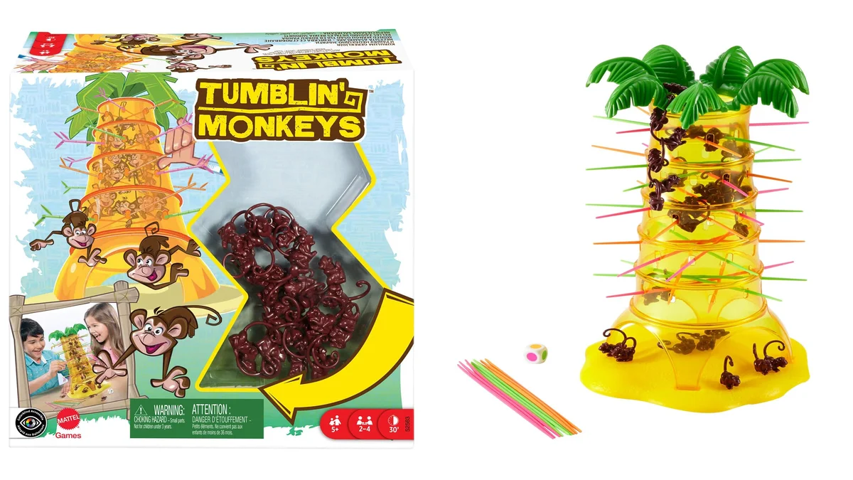 Juego de mesa Monos Locos - 2-4 Jugadores