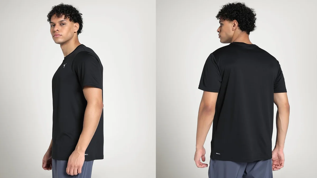 Camiseta Puma para hombre - 100% poliéster DryCELL