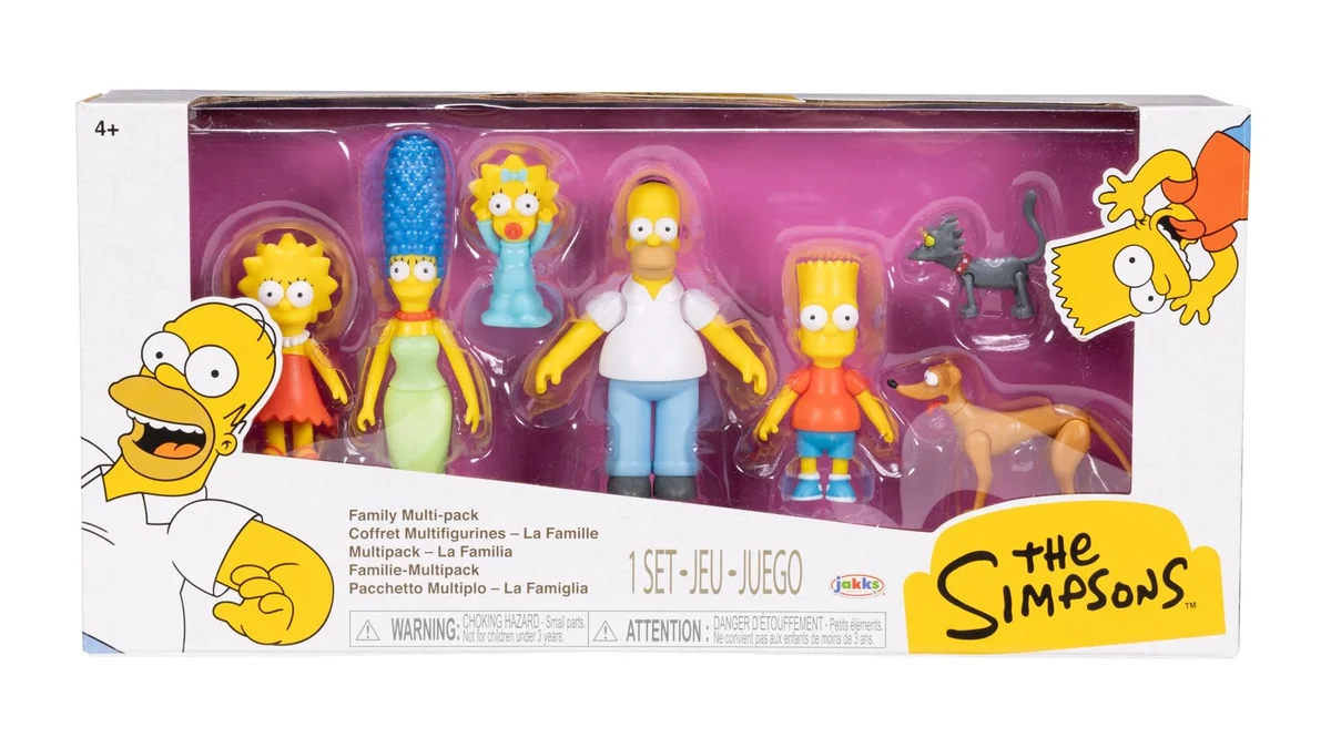 Pack Familiar de Figuras de Los Simpson