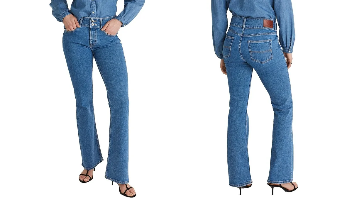 Vaqueros Pepe Jeans Venus de campana mujer
