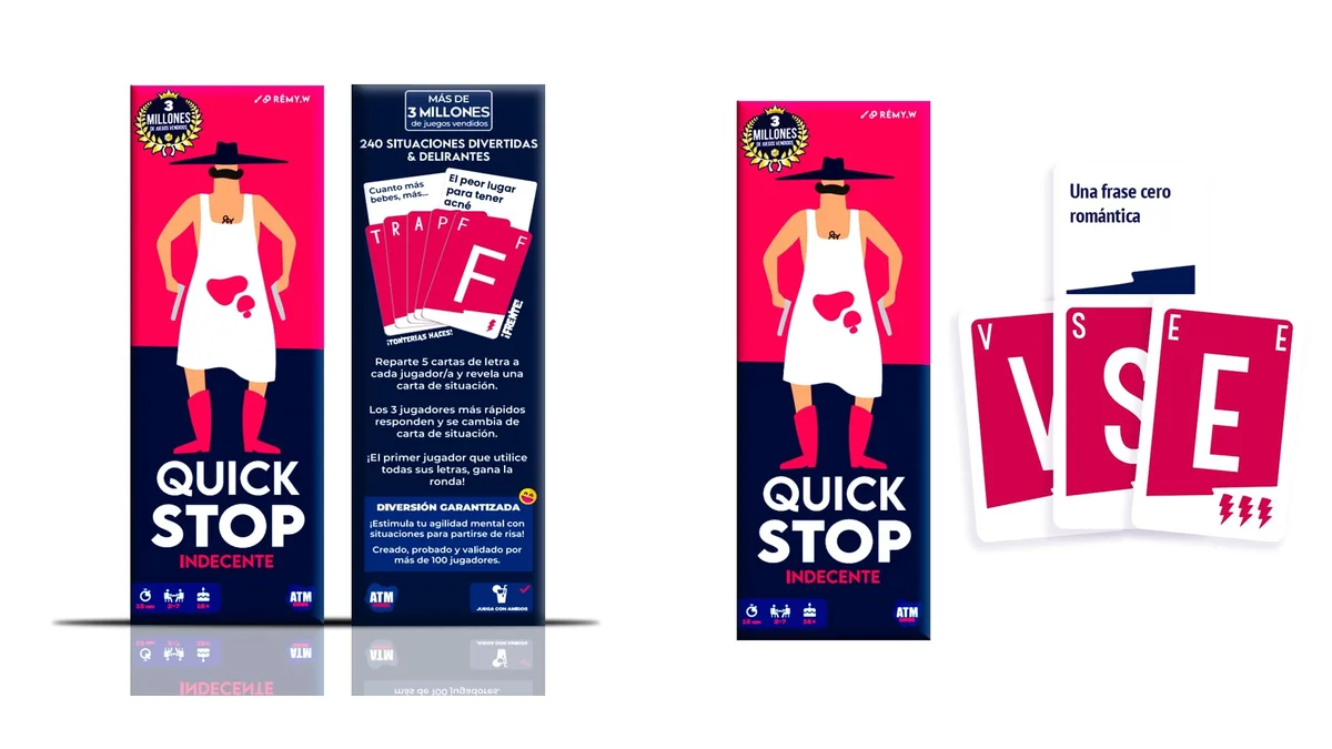 Juego de Mesa Quick Stop Indecente