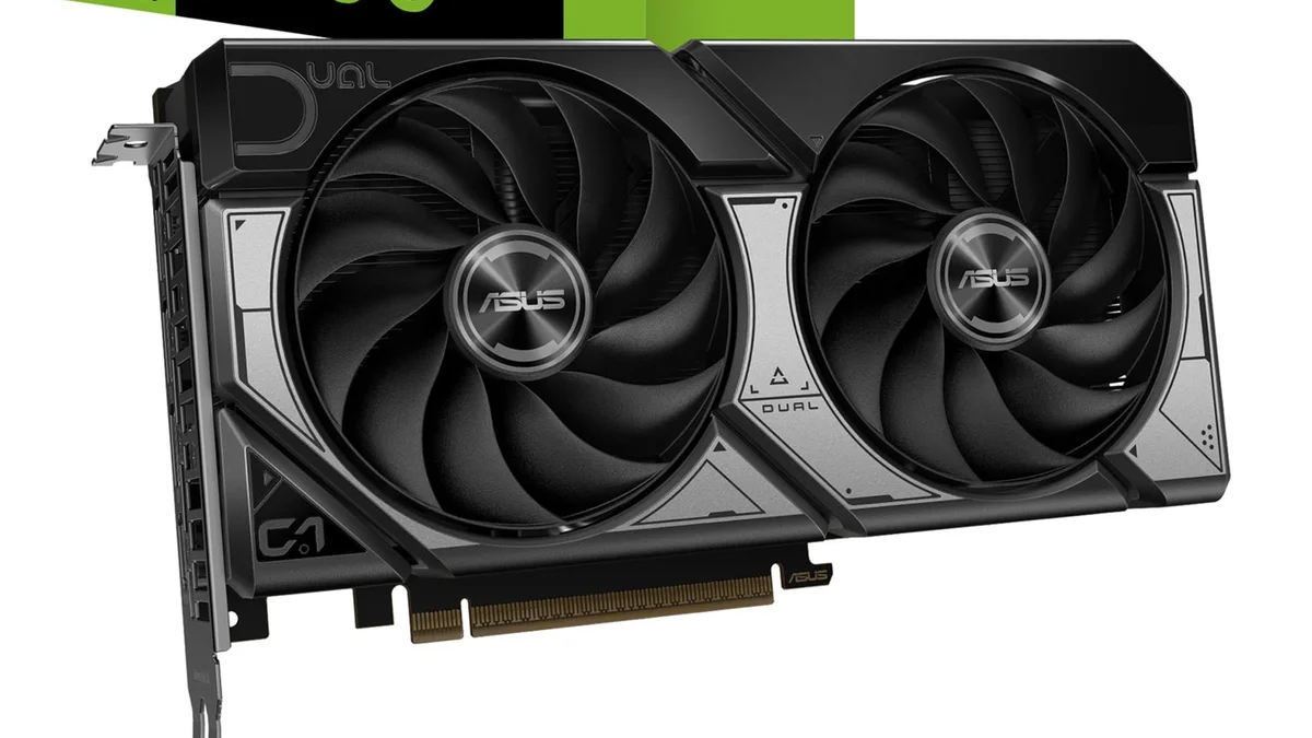 Tarjeta gráfica Asus nVidia RTX 5060 Ti 8GB GDDR7 DLSS 4.5
