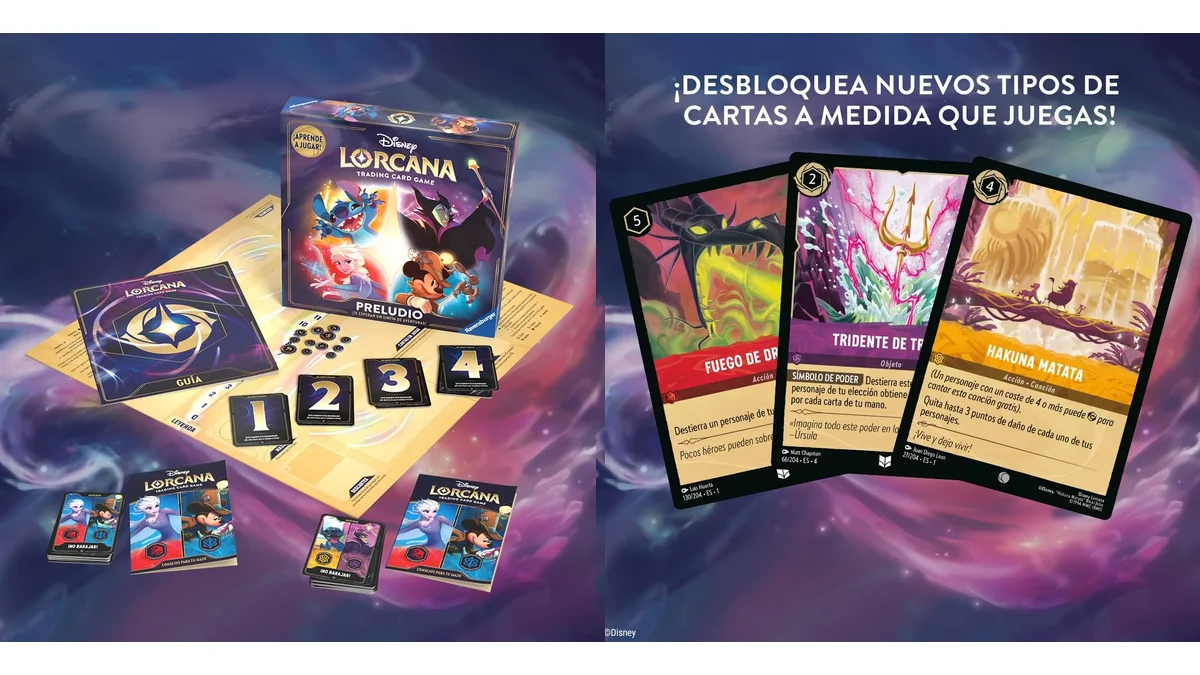Disney Lorcana Preludio - Juego de Cartas