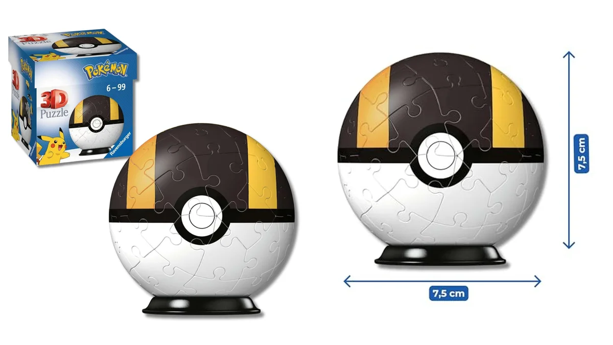 Puzle 3D Pokéball Ultraball Ravensburger