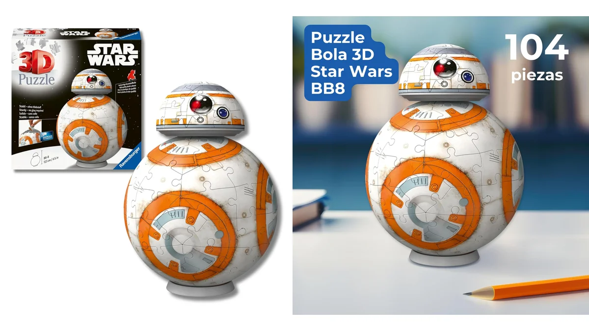 Puzzle 3D BB8 Star Wars