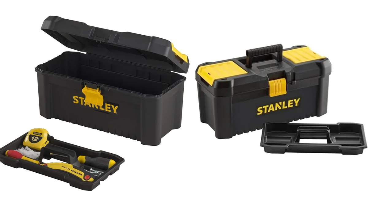 Caja de herramientas Stanley 40.6cm x 20.5cm x 19.5cm