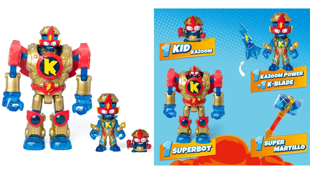 Superthings Superbot Kazoom Power articulado