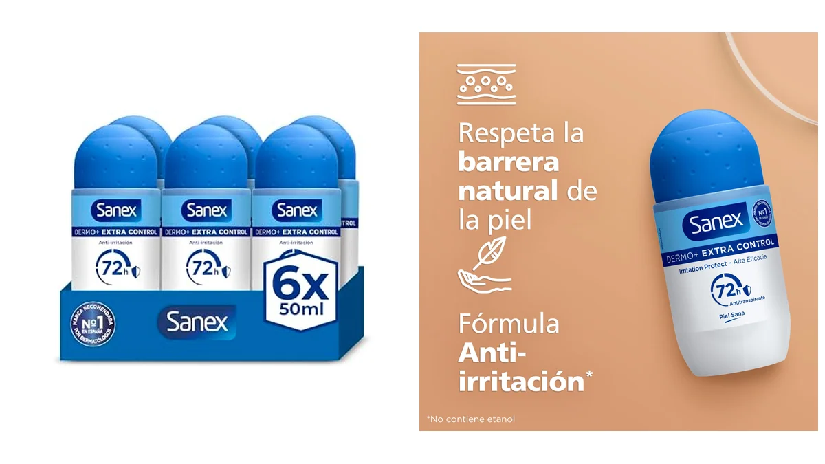 Pack 6 desodorantes Sanex