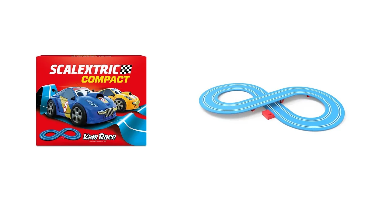 Scalextric Compact Kids Race 1:43 - 2 coches y 2 mandos