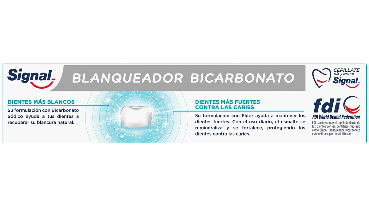 75ml pasta de dientes Signal Blanqueadora