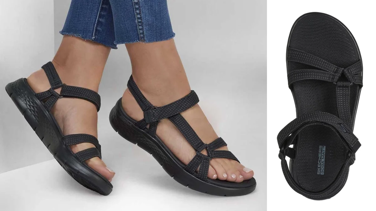 Sandalias Skechers Go Walk Flex mujer