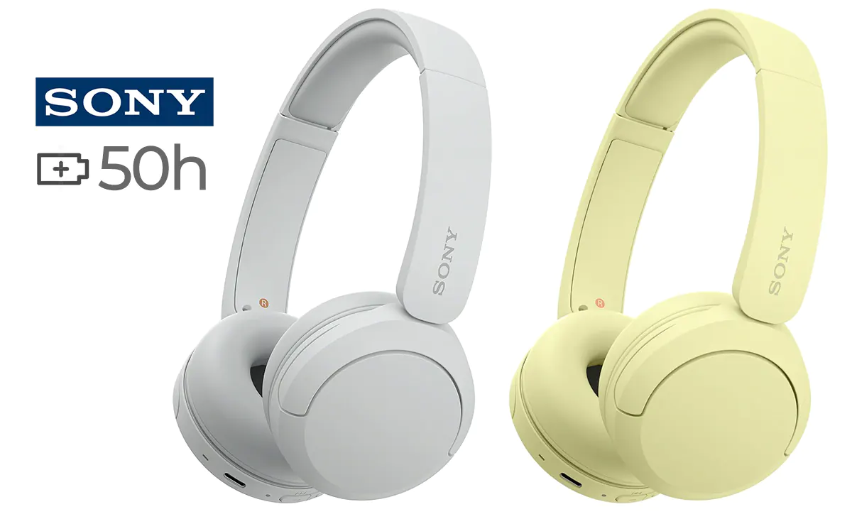 Sony WH-CH520 bluetooth - 50 horas por carga