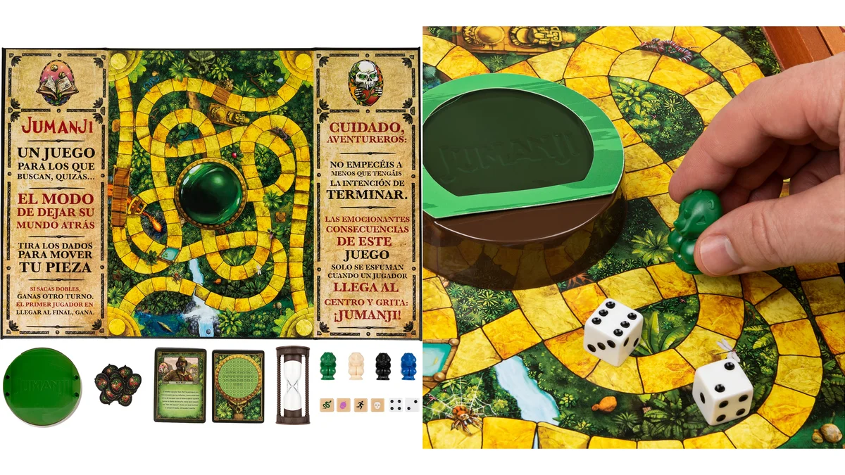Jumanji - Juego de mesa para 2-4 Jugadores