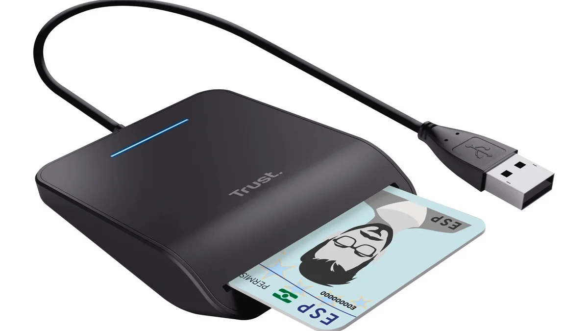 Lector DNI electrónico USB Trust
