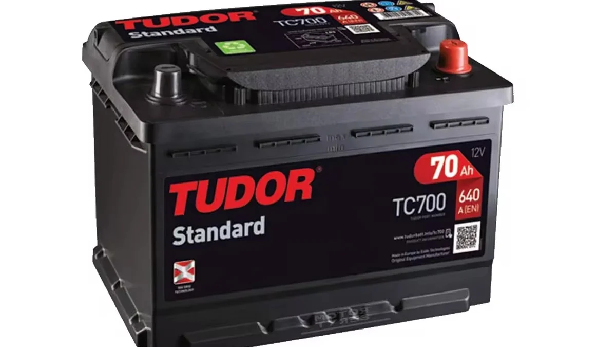 Tudor TC700 70Ah 640A 12V: aguanta semanas sin arrancar