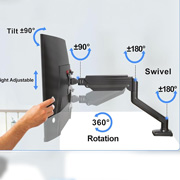 brazo gas monitor mesa